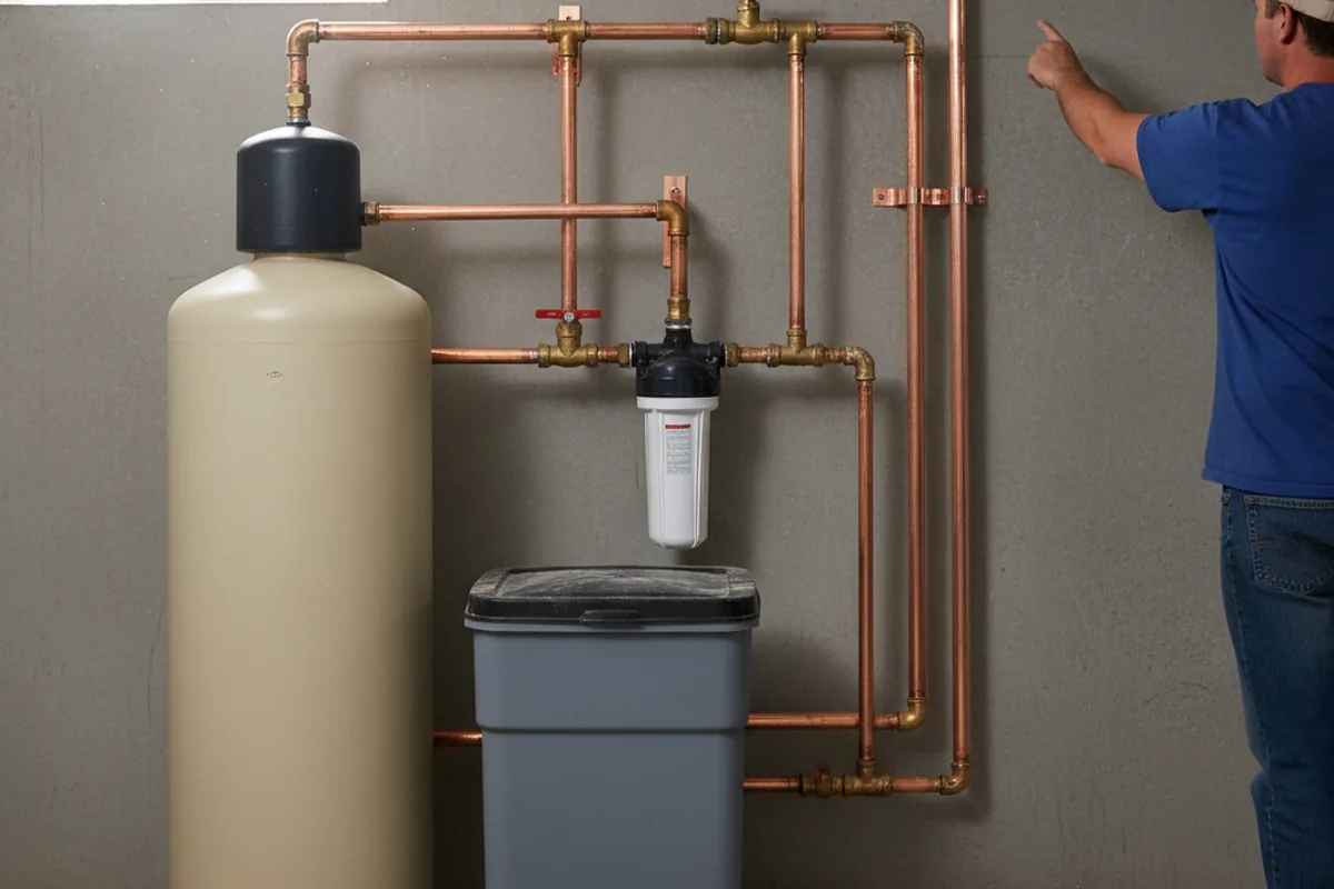 Whole-house water treatment system installed in Manila